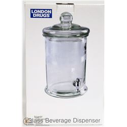 NEW TOWER GLASS BEVERAGE DISPENSER
