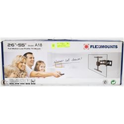 FLEXIMOUNTS A18 26'-55' ARTICULATING TV MOUNT