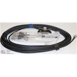 MAGNETIC ANTENNA WITH CABLE AND 2 NEW ENDS