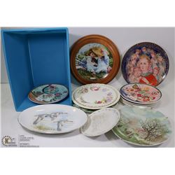 BIN OF VARIOUS PLATES