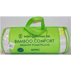 SOFARI COLLECTIONS BAMBOO COMFORT MEMORY FOAM