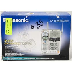 PANASONIC 2.4GHZ CORDLESS PHONE