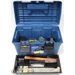 MASTERCRAFT TOOL BOX WITH CONTENTS