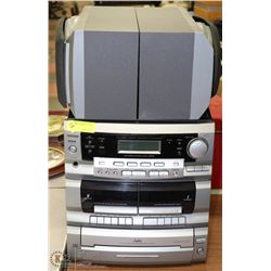 TEAC 3-CD BOOKSHELF STEREO