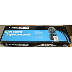 CERTIFIED TIRE SHELVES - HOLDS UP TO 4 TIRES