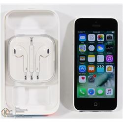 LIKE NEW APPLE iPHONE 5C WHITE FOR BELL IN BOX