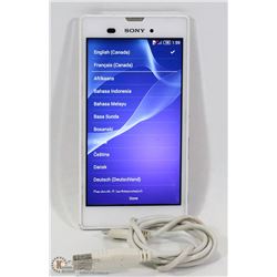SONY XPERIA M4 AQUA DUAL16G WHITE (UNLOCKED) PHONE