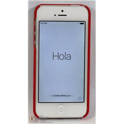APPLE iPHONE 5 -16GB-WHITE & SILVER (TELUS) PHONE