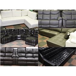 FEATURE NEW SOFAS AND SECTIONALS