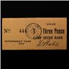 Image 2 : HAY AUSTRALIA WORLD WAR II INTERNMENT CAMP COUPON