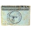 Image 1 : AUSCHWITZ - BIRKENAU CONCENTRATION CAMP 1RM COUPON/NOTE
