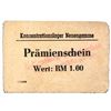 Image 1 : NEUENGAMME CONCENTRATION CAMP 1RM COUPON/NOTE