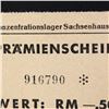 Image 4 : SACHSENHAUSEN CONCENTRATION CAMP 50PF COUPON/NOTE