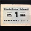 Image 4 : BUCHENWALD CONCENTRATION CAMP 50PF-3RM NOTES