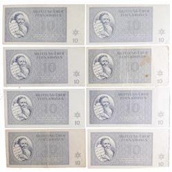 THERESIENSTADT GHETTO CONCENTRATION CAMP 10KR  NOTES