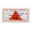 Image 1 : AMERSFOORT NETHERLANDS CONCENTRATION CAMP 10C NOTE
