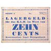 Image 1 : HERZOGENBUSCH VUGHT NETHERLANDS CONCENTRATION CAMP NOTE