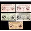 Image 2 : ESTONIA LATVIA RUSSIA WORLD WAR II FABRIC POINT NOTES