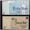 Image 7 : LITZMANNSTADT LODZ JEWISH GHETTO 1940 1M-50M NOTES
