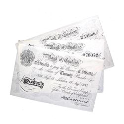 GREAT BRITAIN WWII OPERATION BERNHARD 20 FORGERY