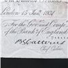 Image 7 : GREAT BRITAIN 1931 100 BANK OF ENGLAND WHITE NOTE
