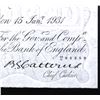 Image 7 : GREAT BRITAIN 1931 100 BANK OF ENGLAND WHITE NOTE