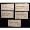 Image 8 : LITZMANNSTADT LODZ GHETTO BREAD RATION CARDS/RECEIPTS