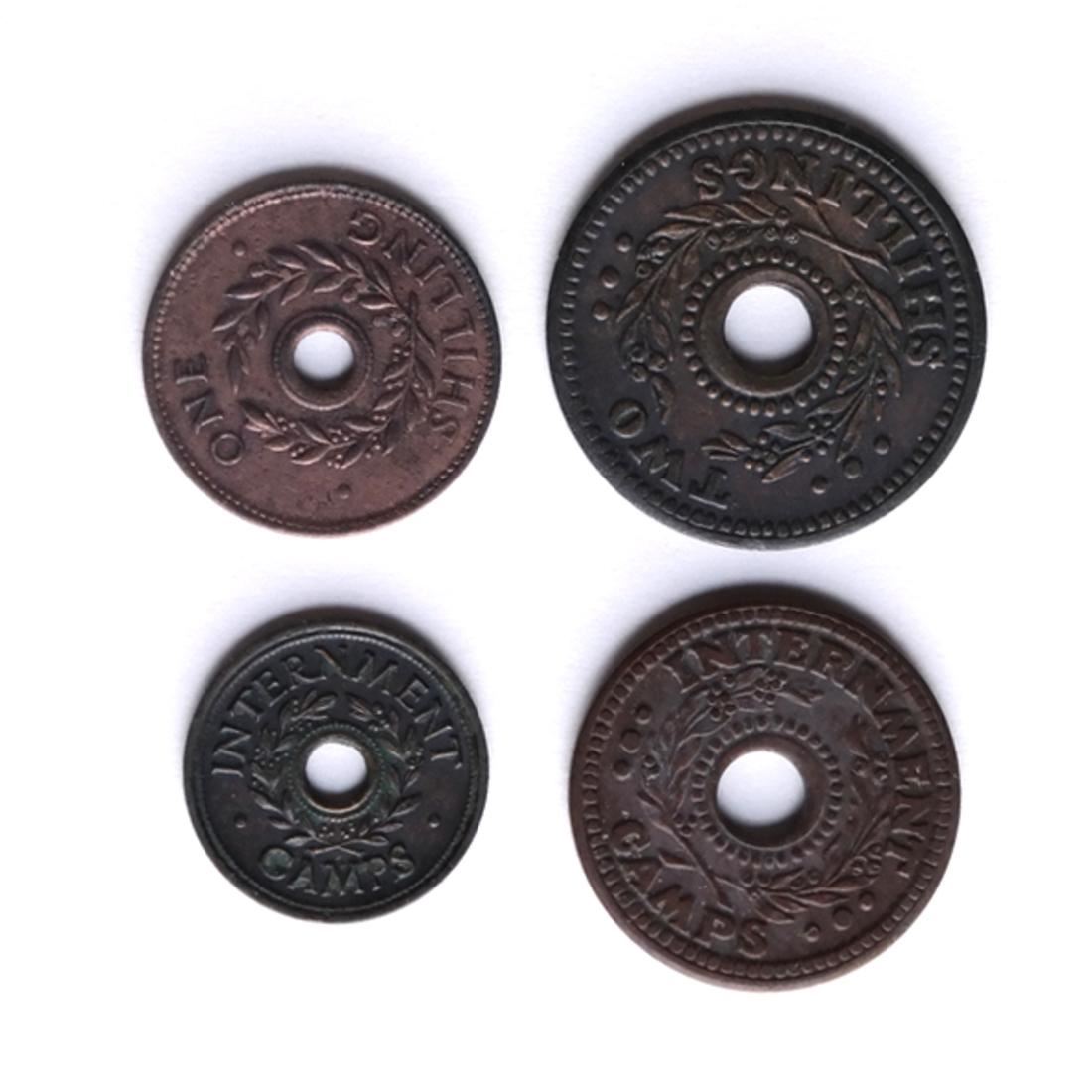 HAY AUSTRALIA WORLD WAR II INTERNMENT CAMP TOKENS