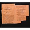 Image 4 : GERMANY & CZECHOSLOVAKIA WWII JEWISH DOCUMENTS
