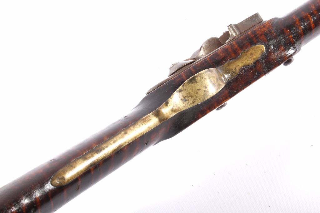 Early American Curly Maple Flintlock c. 17901815
