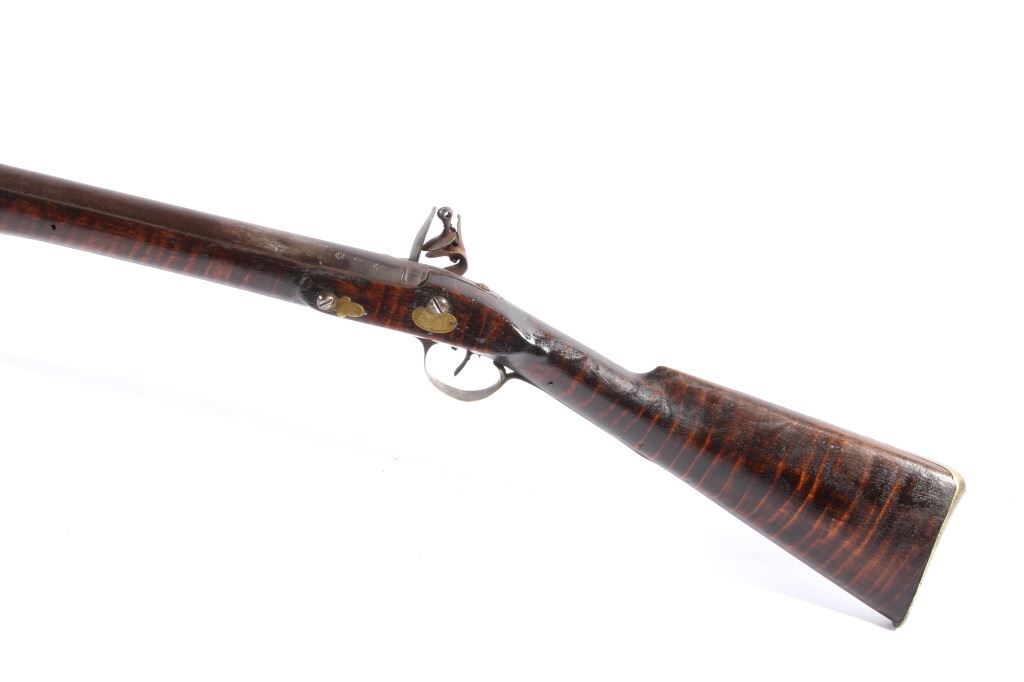 Early American Curly Maple Flintlock c. 17901815