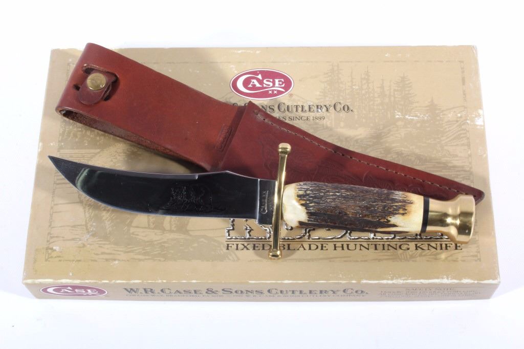 Case XX Kodiak Hunter Stag Handle Knife NIB