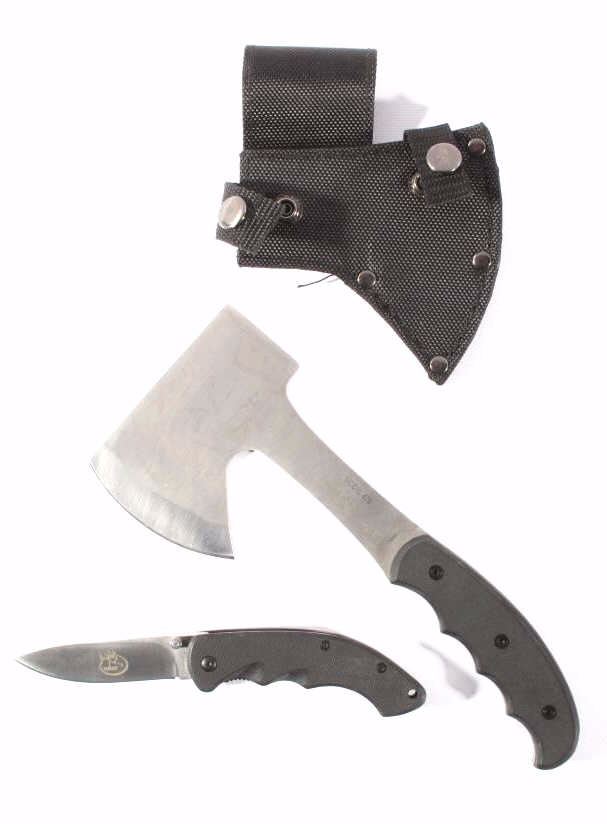RMEF Knife, Hatchet, & Saw Combo Sets NIB