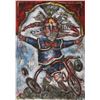 Image 1 : Alejandro Colunga, Clown on Tricycle, Lithograph
