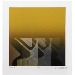 Carlos Davila, Line III, Aquatint Etching