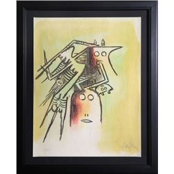 Wifredo Lam, El Casquee from Pleni Luna, Lithograph