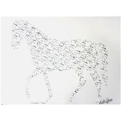 Leopoldo Maler, Atahualpa's Dream, Silkscreen