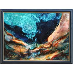 Leonardo Nierman, The Song of the Sea, Oil Painting