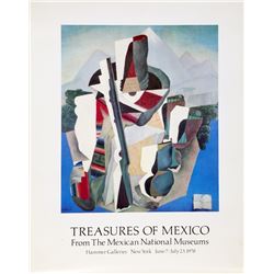 Diego Rivera, Treasures of Mexico, Poster