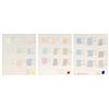 Image 1 : Osvaldo Romberg, Color Classification Series, Acrylic Painting Triptych