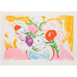 Bob Kane, Fleurs Nicoises, Lithograph