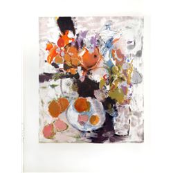 Laurent Marcel Salinas, Vase de Fleurs, Lithograph