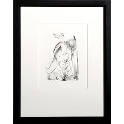 Salvador Dali, Narcissus, Restrike Etching