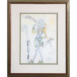 Salvador Dali, Memoires de Casanova, 1967, Photogravure
