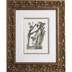 Salvador Dali, Forest of Those Who Committed Suicide from Inferno, Divine Comedy, Lithograph