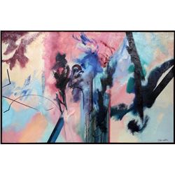 Ladislav Karousek, Mza'z, Oil Painting