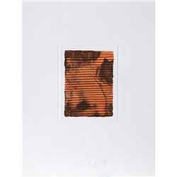 Peter Schuyff, Horizontal Stripes, Aquatint Etching