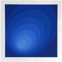 Leonid, Blue Ombre, Silkscreen
