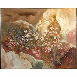 Gloria Rosenthal, Flowers, Oil Painting