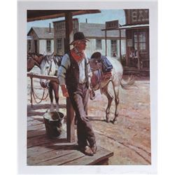 Duane Bryers, Sunday Afternoon, Lithograph